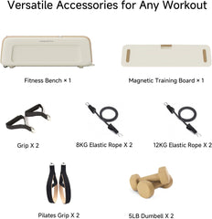 Adjustable Fitness Bench, Foldable Gym Bench B2 for Full Body Workout Back Extension Bench for Home Gym Bench Station