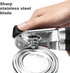 Can Opener Manual, UHIYEE Tin Opener Can Openers That Work with Anti-Slip Grips Ultra Large Knob, Can Opener Heavy Duty Tin Openers for Elderly for...